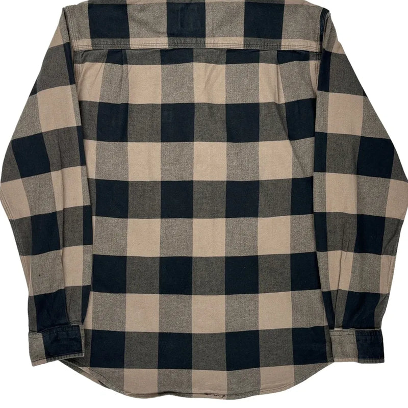 Carhartt Checked Flannel Shirt - Medium Beige Cotton