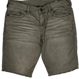 True Religion Denim Shorts - 38W 12L Grey Cotton