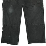 Wrangler Cargo Pants - 33W 33L Black Cotton