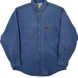 Carhartt Denim Shirt - XL Blue Cotton