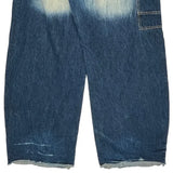 Unbranded Carpenter Jeans - 34W 28L Light Wash Denim