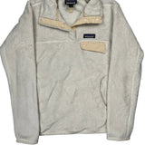 Patagonia Fleece - Small Cream Polyester