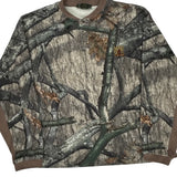 Mad Dog Camo Henley Long Sleeve T-Shirt - 2XL Camo Polyester