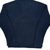 Chaps Ralph Lauren Herringbone Sweater - XL Navy Cotton