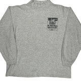 Phi Delta Theta Saloon Anvil Graphic Long Sleeve T-Shirt - XL Gray Cotton