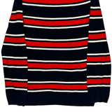 Tommy Hilfiger Striped Jumper - Medium Navy Cotton