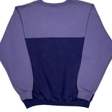 Teddy Bears Graphic Morning Sun Cartoon Sweatshirt - Large Purple Cotton Blend