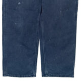 Carhartt Carpenter Trousers - 35W 30L Blue Cotton