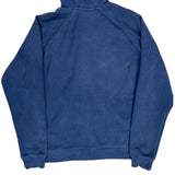 Carhartt Hoodie - Large Blue Cotton Blend