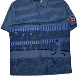 Chicago Cubs Tommy Bahama Mlb Hawaiian Shirt - Medium Blue Viscose