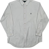 Ralph Lauren Shirt - Large White Cotton