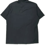 Carhartt Short Sleeve Shirt - 2XL Black Cotton Blend