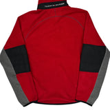 Tommy Hilfiger Fleece 1/4 Zip - Large Red Polyester