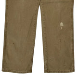 Wrangler Carpenter Trousers - 31W 31L Brown Cotton