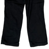 Carhartt Double Knee Carpenter Trousers - 30W 30L Black Cotton