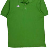 Kappa Polo Shirt - XL Green Cotton