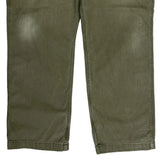 Carhartt Carpenter Pants - 36W 29L Green Cotton