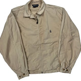 Nautica Harrington Jacket - Large Beige Cotton