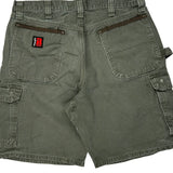 Wrangler Cargo Carpenter Shorts - 35W 10L Green Cotton
