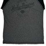 Motorcycles Harley Davidson Graphic T-Shirt - Large Black Cotton