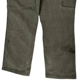 Carhartt Trousers - 35W 32L Grey Cotton