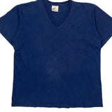 Made In USA Nike T-Shirt - Large Blue Cotton