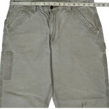 Carhartt Carpenter Trousers - 36W 32L Beige Cotton