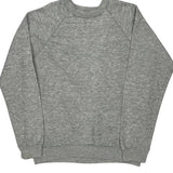 Unbranded Blank Sweatshirt - Medium Gray Cotton Blend