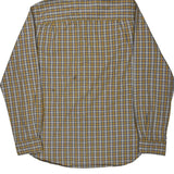 Timberland Checked Shirt - Large Gray Cotton