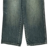 Southpole Wide Leg Jeans - 34W 31L Blue Cotton