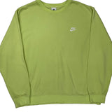 Nike Sweatshirt - XL Green Cotton