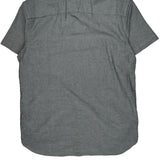 Tommy Hilfiger Short Sleeve Shirt - XL Gray Cotton