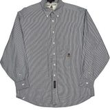 Tommy Hilfiger Striped Shirt - Large Blue Cotton