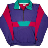Made In Canada Sundancer Oversized Sweatshirt - XL Purple Cotton