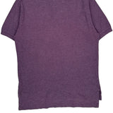 Polo By Ralph Lauren Polo Shirt - Large Purple Cotton
