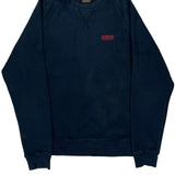 International Barbour Sweatshirt - Medium Navy Cotton