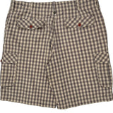 Timberland Checked Cargo Shorts - 36W 11L Multicoloured Cotton