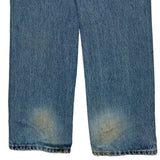 Levis 505 Jeans - 35W 31L Blue Cotton