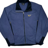 Made In USA Mountain Hard Wear Fleece Jacket - Large Blue Polyester