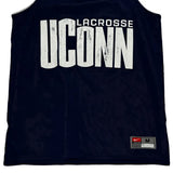 Uconn Lacrosse Nike College Jersey - Medium Navy Polyester