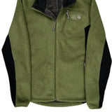 Mountain Hard Wear Lined Fleece Jacket - Medium Green Polyester