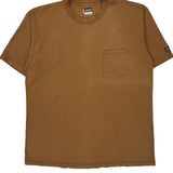 Dickies T-Shirt - XL Brown Cotton