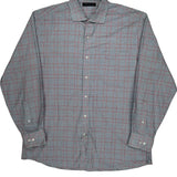 Tommy Hilfiger Checked Shirt - Large Blue Cotton