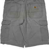 Carhartt Cargo Shorts - 34W 10L Gray Cotton