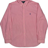 Ralph Lauren Striped Shirt - 2XL Red Cotton