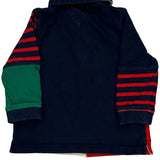 Age 18 Months Tommy Hilfiger Striped Rugby Shirt - 3XS Multicoloured Cotton