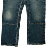 Unbranded Double Knee Jeans - 34W 28L Blue Denim