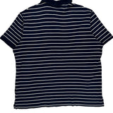Polo By Ralph Lauren Striped Polo Shirt - XL Navy Cotton