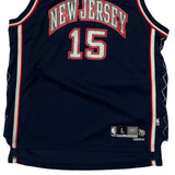 New Jersey Nets Reebok 2004-06 #15 Vince Carter Jersey - Large Navy Polyester