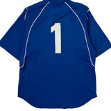 Cusa Nike Soccer Jersey - Medium Blue Polyester
